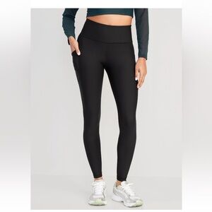 Old Navy Active PowerSoft High Rise Full Length Leggings w Pockets